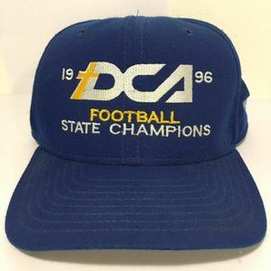 1996 Donelson Christian Academy Hat State Football Champions DCA Wildcats TN